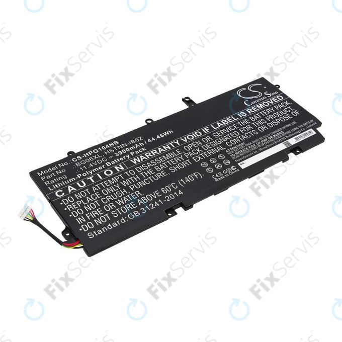 Batéria pre HP Elitebook 1040 G3, 3900mAh, Li-Pol, 11.4V, BG06XL, HQ