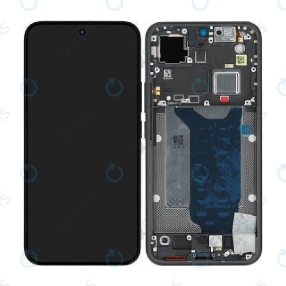 Displej pre Xiaomi 15T Pro 5G, Black, Dotykové sklo s rámom, 5600040O12U00, Genuine Service Pack