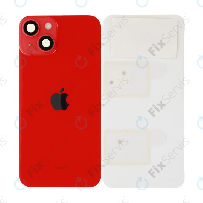 Sklo Zadného Housingu pre iPhone 14 | Red | 661-30415 | Genuine Apple