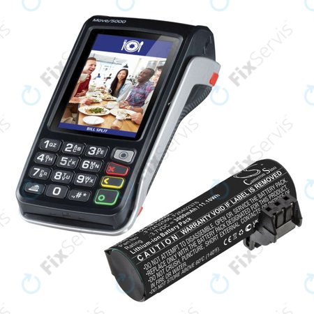 Batéria pre Ingenico Move 5000, 3000mAh, Li-Ion, 3.7V, F26402376, HQ