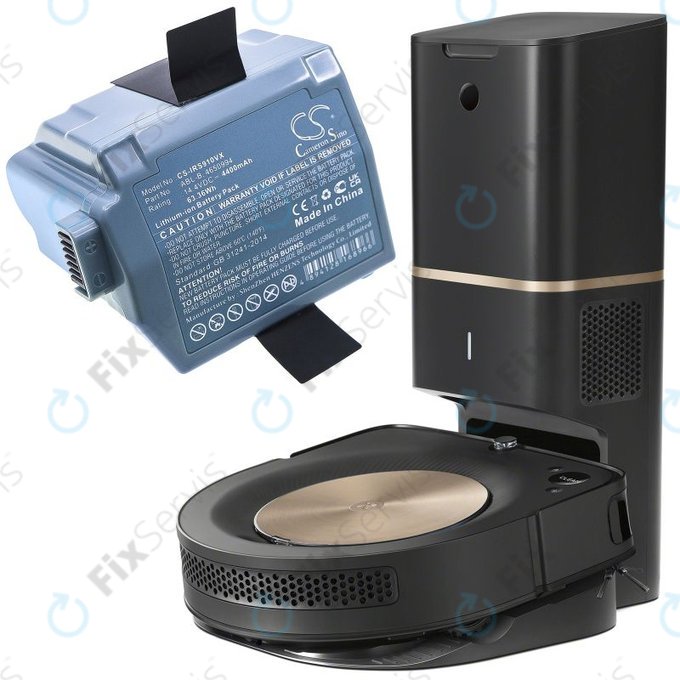 Batéria pre iRobot Roomba S9, S9+, 4400mAh, Li-Ion, 14.4V, ABL-B, HQ