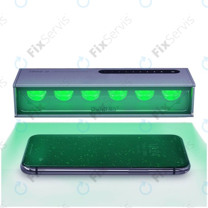 QianLi iSee 2 - Lampa na Detekciu Prachu, Prachový Skener