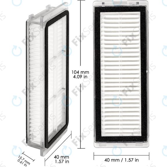 HEPA filter, 2 ks pre Xiaomi Dreame L20 Ultra, X20 Pro, X20 Pro Plus
