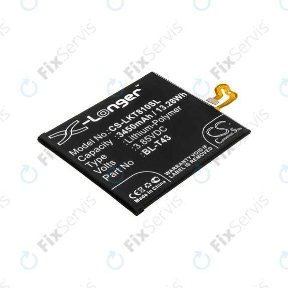 Batéria pre LG G8S ThinQ, ThinQ Global, 3450mAh, Li-Pol, 3.85V, BL-T43, HQ