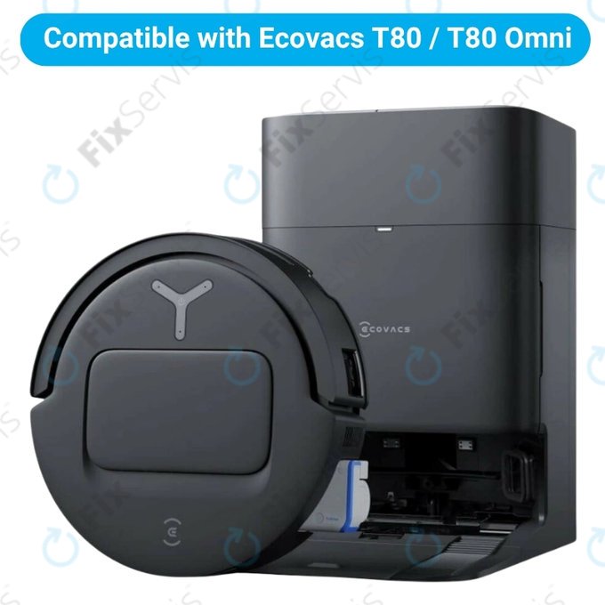 Sada náhradných dielov pre Ecovacs T80 Omni, T80 (2x Hlavná kefa, 4x Filter, 4x Bočná kefa)