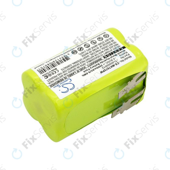 Batéria pre Makita 6722D, 6723DW, 2000mAh, Ni-MH, 4.8V, TL00000012, HQ