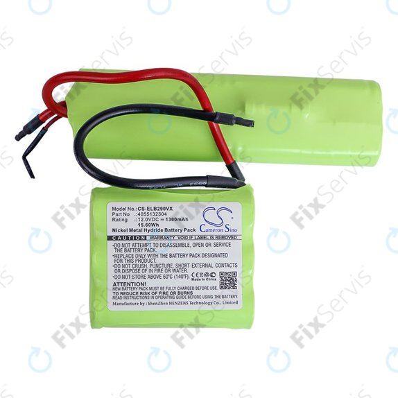 Batéria pre AEG, Electrolux, 1300mAh, Ni-MH, 12V, 4055132304, HQ