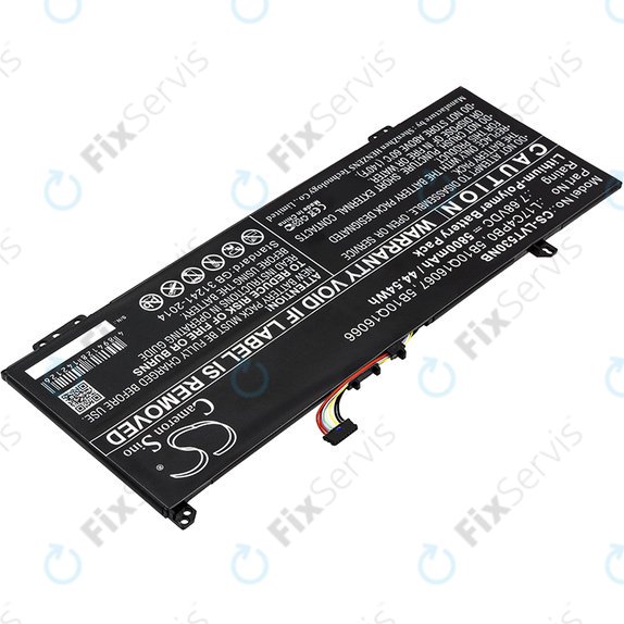 Batéria pre Lenovo Air 14, Flex 6, Ideapad 530, Yoga 530, 5800mAh, Li-Pol, 7.68V, L17C4PB0, HQ