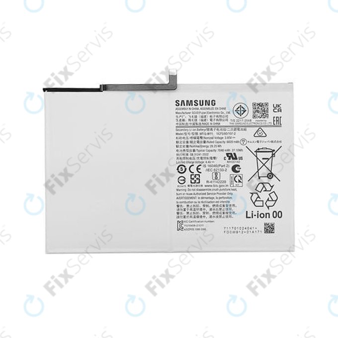 Samsung Galaxy Tab A9+ 11 X210, X216B - Batéria WT-S-W11 7040mAh - GH81-24467A Genuine Service Pack