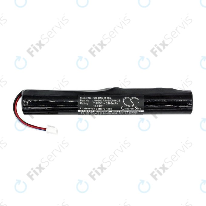 Batéria pre Bang & Olufsen Beolit 15, 17, Beoplay A2, 2600mAh, Li-Ion, 7.4V, J406/ICR18650NH-2S, HQ