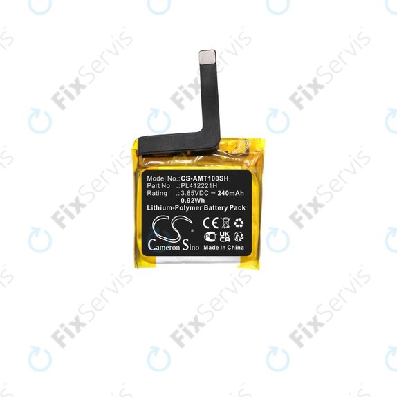 Batéria pre Amazfit GTS, 240mAh, Li-Pol, 3.85V, PL412221H, HQ