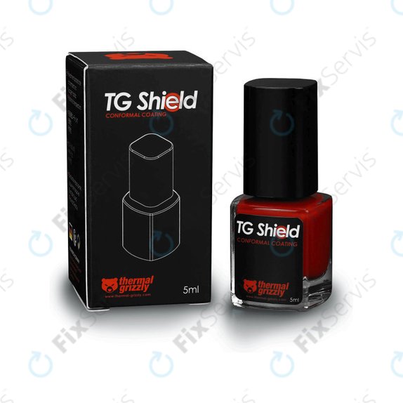 Ochranný lak proti tekutému kovu 5ml, Thermal Grizzly TG Shield