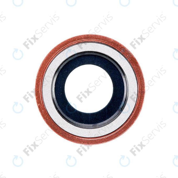 Apple iPhone XR - Sklíčko Kamery s Rámom (Coral)