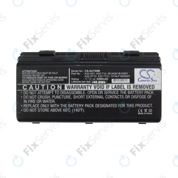 Batéria pre Asus X51RL, T12Jg, T12C, X51L, 4400mAh, Li-Ion, 11.1V, A32-X51, HQ