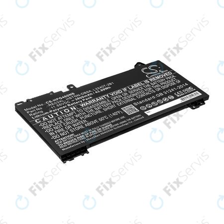 Batéria pre HP ProBook 455, 450, 445, 440, 430 G6, 3800mAh, Li-Pol, 11.55V, RE03XL, HQ