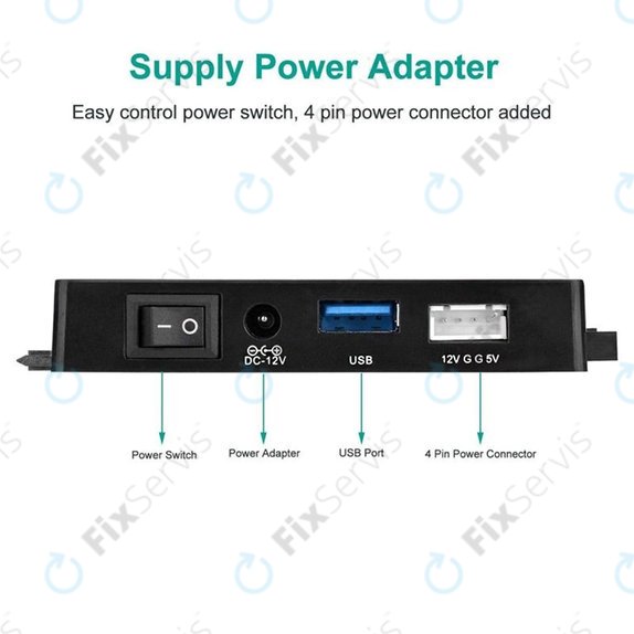 USB 3.0 na SATA / IDE adaptér pre 2,5" a 3,5" HDD/SSD a optické mechaniky