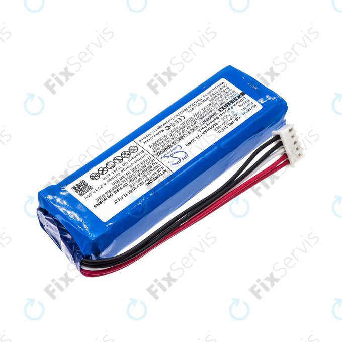 JBL Charge 3 (2015), Charge 3 Stealth Edition - Batéria Li-Pol 6000mAh HQ