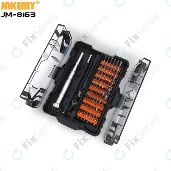 Jakemy JM-8163 - Sada Servisného Náradia pre Servis Elektroniky 62v1