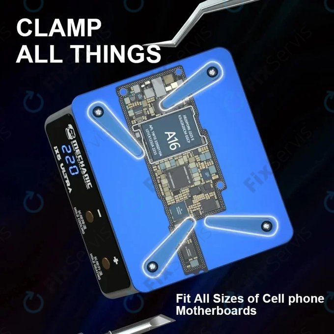 Mechanic IX5 Ultra - Mini ohrievač plošných spojov na demontáž komponentov