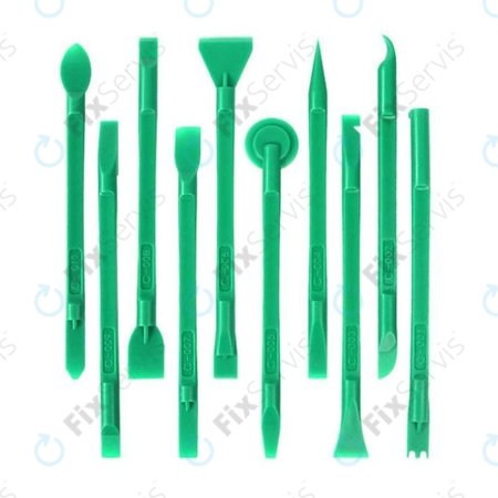 Relife RL-049C - Obojstranný Set Náradia na Demontáź 10v1 (Zelený)