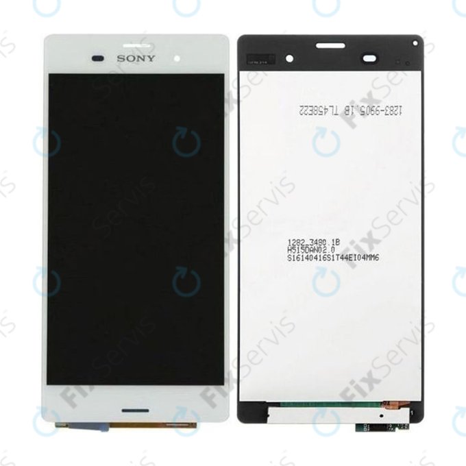 Sony Xperia Z3 D6603 - LCD Displej + Dotykové Sklo (White) TFT