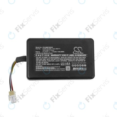 Samsung PowerBot R7040 - Batéria DJ96-00193E, VCA-RBT71 Li-Ion 21.6V 4583mAh HQ