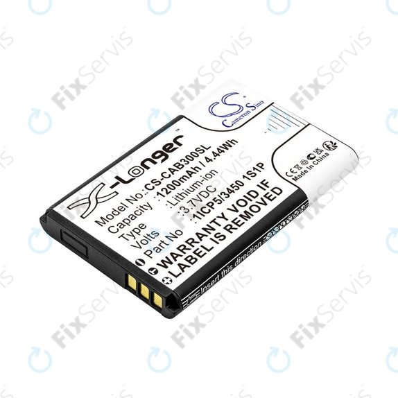 Batéria pre Cat B30, 1200mAh, Li-Ion, 3.7V, 1ICP5/3450 1S1P, HQ