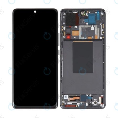 Xiaomi 12 Pro 2201122C 2201122G - LCD Displej + Dotykové Sklo + Rám (Black) OLED