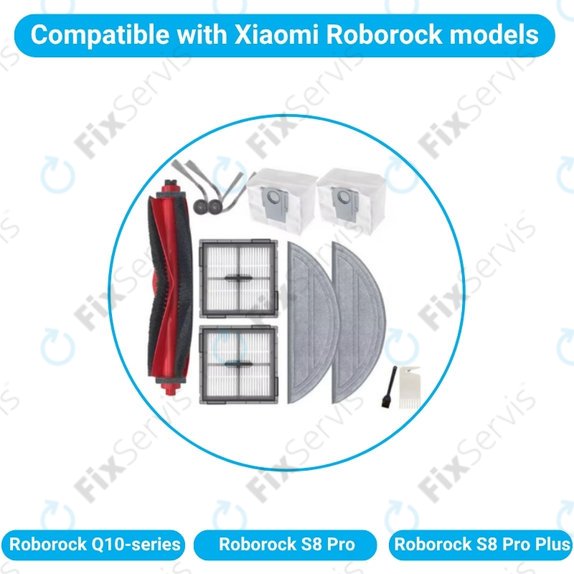 Xiaomi Roborock Q10-series, S8 Pro, S8 Pro Plus - Kompletný set