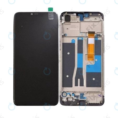 Oppo A3s - LCD Displej + Dotykové Sklo + Rám TFT
