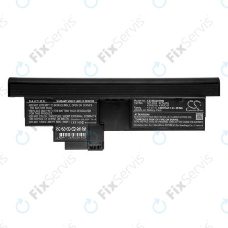 Batéria pre Lenovo Thinkpad X200, X200s, 4400mAh, Li-Ion, 14.4V, 42T4564, HQ