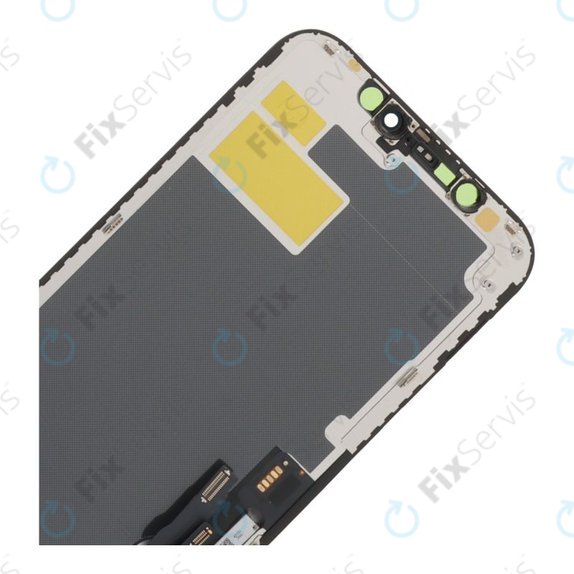 Displej Soft OLED pre iPhone 12, 12 Pro, Dotykové sklo s rámom, DIAGNOSTIC