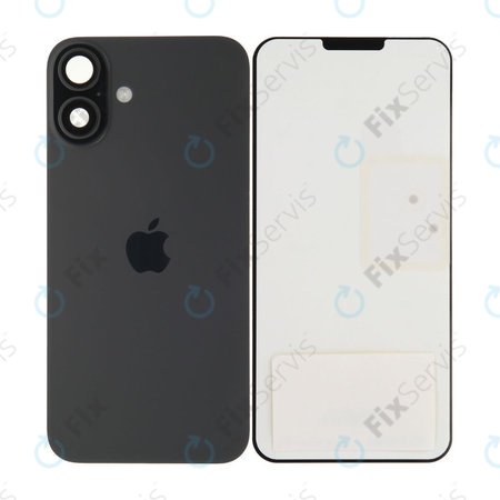 Sklo Zadného Housingu pre iPhone 16 Plus | Black | 661-42838 | Genuine Apple