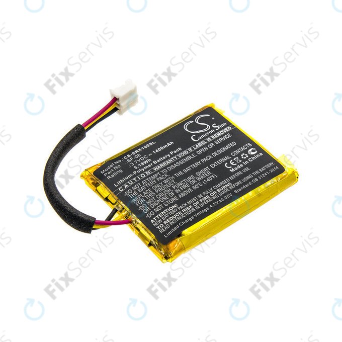 Batéria pre Sony SRS-XB10, SRS-XB12, WH-L600, 1400mAh, Li-Pol, 3.7V, SF-08, HQ