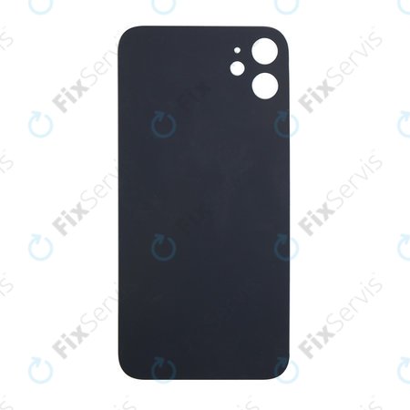 Apple iPhone 11 - Sklo Zadného Housingu (Black)
