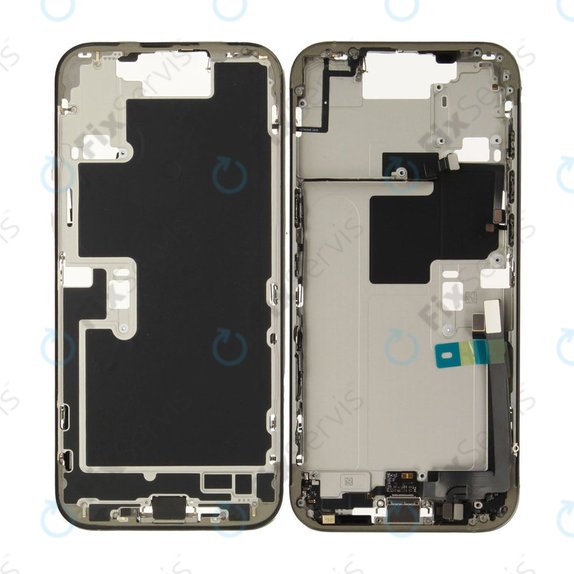 Stredný Rám s Batériou pre iPhone 16 Pro Max | Natural Titanium | ZD076-00696 | Genuine Apple