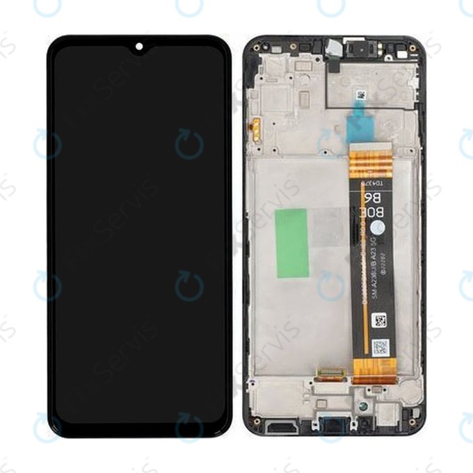 Samsung Galaxy A23 5G A236B - LCD Displej + Dotykové Sklo + Rám - GH82-29734A, GH82-29735A Genuine Service Pack