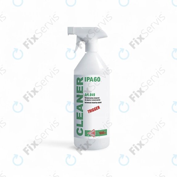 Izopropanol 60% s rozprašovačom, 1000 ml, Cleanser IPA