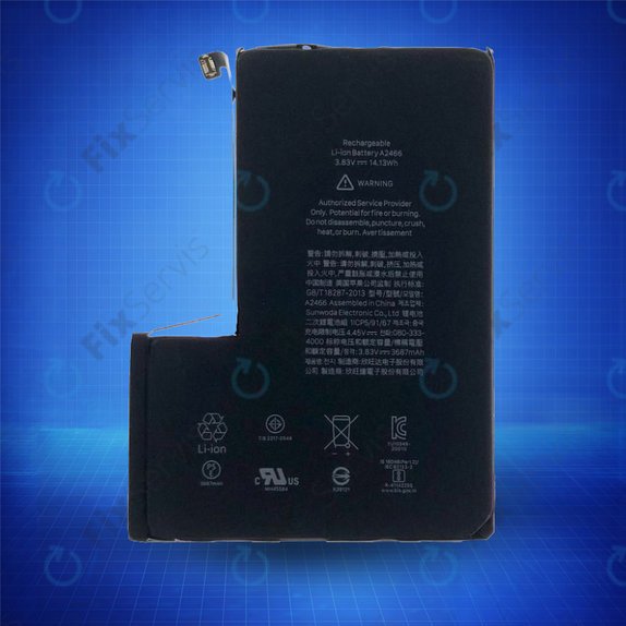 Batéria pre iPhone 12 Pro Max, 3687mAh, A2466, Service Pack
