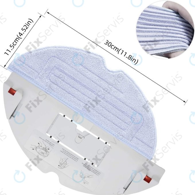 Xiaomi Roborock S7, S7+, S7 MaxV, S7 MaxV Ultra, S7 Pro Ultra, S8, S8+, T7S Plus - Mopovacia Utierka (Mikrovlákno)