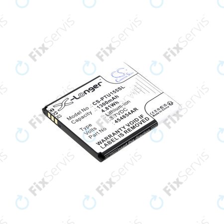 Batéria pre Panasonic Kx-Tu150, Kx-Tu150exr, 1300mAh, Li-Ion, 3.7V, 454854AR, HQ