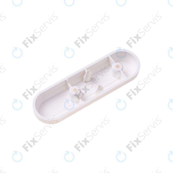 Xiaomi Mi Electric Scooter 1S, 2 M365, Essential, Pro, Pro 2 - Dekoratívna Krytka Prednej a Zadnej Vidlice (White) - C002300002400 Genuine Service Pack