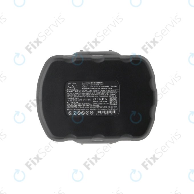 Batéria pre Bosch 13614, 3000mAh, Ni-MH, 14.4V, 2 607 335 264, HQ