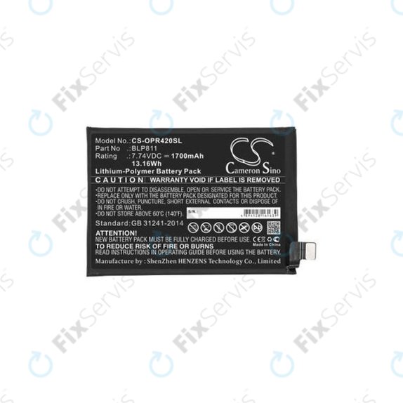 Oppo Reno 4 - Batéria BLP811 1700mAh HQ