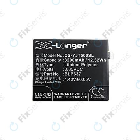 OnePlus 5, 5T - Batéria BLP637 3200mAh HQ