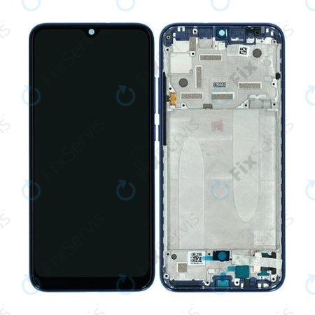 Xiaomi Mi A3 - LCD Displej + Dotykové Sklo + Rám (Not just Blue) - 5610100380B6 Genuine Service Pack