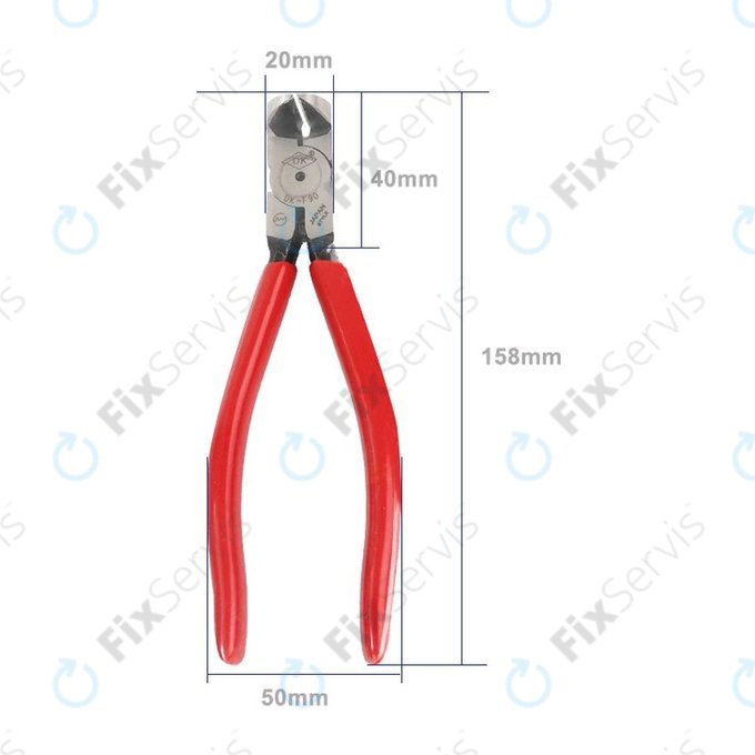 Relife DK-F90 - Pravouhlé Ploché Kliešte