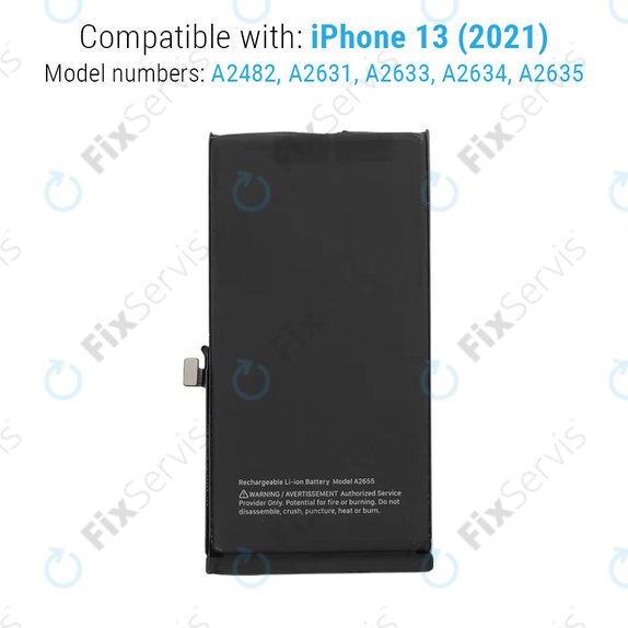 Batéria pre iPhone 13, 3227mAh