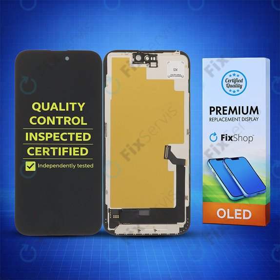 Apple iPhone 15 Plus - LCD Displej + Dotykové Sklo + Rám Hard OLED FixPremium