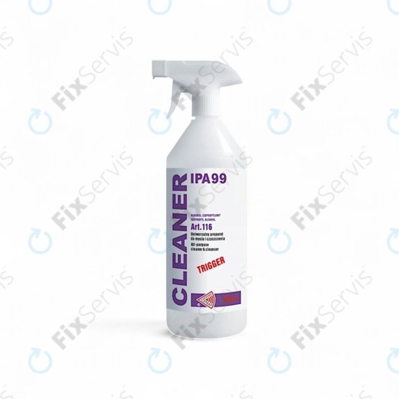 Izopropanol 99% s rozprašovačom, 1000 ml, Cleanser IPA